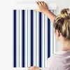 10m VLIES TAPETE Rolle Geometrie Klassische Retro Streifen Produktbild-Vorschau 4
