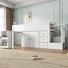 Flieks Lit superposé 90x200cm avec bureau extensible, lit Voir les images du produit 1