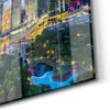 DEQORI Glasbild Echtglas 30x30 cm 'Blick auf Petronas Produktbild-Vorschau 5