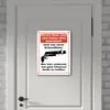 Metallschild XXL in 28x38 cm Dieses Haus wird von Gott Produktbild-Vorschau 6