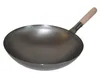 WOK PFANNE 35 cm runder Boden (Gas) Wokpfanne Gastronomie, Produktbild-Vorschau 1
