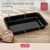 Zenker Diamant Backform Email Höhe: 40 mm, Länge: 400 mm, Anteprima dell’immagine prodotto 12