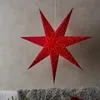 Star Sensy Papierstern 100 Rot Weihnachtsdekoration Produktbild-Vorschau 2