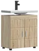 vidaXL Badezimmerschrank-Set TULUM Sonoma-Eiche 60 x 34 x Produktbild-Vorschau 2