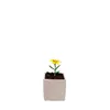Blumentopf aus Zement – Natural Color, eckig, für den Produktbild-Vorschau 2