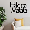 Wallity, Hakuna Matata 8, nástěnná dekorace, černá, kov, 69 Náhled obrázku produktu 2