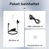 Retevis AI active walkie talkie headset, auricolari radio, Anteprima dell’immagine prodotto 9
