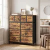 SONGMICS Komoda s 10 zásuvkami z látky, úložná skříň s Náhled obrázku produktu 1