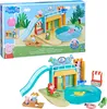 A toy water park playset based on the Peppa Pig cartoon, shown both in its packaging and as a standalone product. Náhľad obrázku produktu