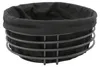 Brotkorb Schwarz Metall ø 23 cm Produktbild-Vorschau 2