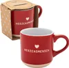 GRUSS & CO Espressotasse Motiv Herzensmensch, 10 cl Produktbild-Vorschau 1