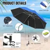 Parasol de terrasse, indice de protection solaire 100+, Voir les images du produit 18