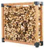 Westmann Étagère en bois de mélèze pour bois de cheminée Voir les images du produit 1