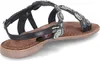 Lazamani Riemchensandaletten Damen 32303638363631 Schwarz Produktbild-Vorschau 4