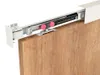 Ensemble rail 1,95 m et accessoires pour porte 21 / 60 kg - Voir les images du produit 2