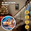 MONZANA® Eiszapfen Lichterkette Außen 40 LED Warmweiss Produktbild-Vorschau 6