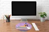 MuchoWow® Mauspad Mousepad Frau - Vintage - Pastell 50x50 Produktbild-Vorschau 4