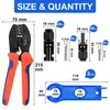 20 Paar Solarstecker Crimpzange Set für 2.5/4/6mm² Produktbild-Vorschau 2