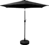 Aga Ombrellone da giardino inclinabile 250 cm Nero Anteprima dell’immagine prodotto 5