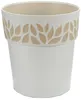 Blumentopf Stefanplast STF816 Beige Weiß Kunststoff 25 x 25 Produktbild-Vorschau 4
