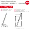 Hailo S80 ProfiStep Duo Alu-Schiebeleiter - 2 x 12 Sprossen Produktbild-Vorschau 5