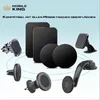 Magnetische Metallplättchen 3x Magnetplatten Rechteckig Produktbild-Vorschau 5