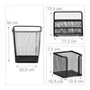 Relaxdays Schreibtisch Organizer 6er Set, Ablage Produktbild-Vorschau 4