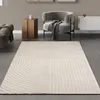 Teppich Wohnzimmer Modern Stil Glänzend Beige Grau Produktbild-Vorschau 9