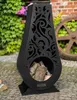 Gartenkamin HAWANA Ofen 50x33x108cm Creole Kamin Ofen Produktbild-Vorschau 28