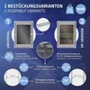 ECD Germany Szafa sieciowa 16 U, 19 cali, szara, montaż Podgląd zdjęcia produktu 5