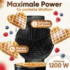 ProfiCook® Wafelijzer in hartvorm | met antiaanbaklaag | Productafbeelding-voorbeeld 2