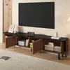 Moderner Lowboard-TV-Schrank mit Schiebetüren und Produktbild-Vorschau 8