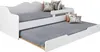 BELLA2 Letto matrimoniale per bambini 180x80 bianco Anteprima dell’immagine prodotto 1