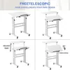 Bureau debout - Table à roulettes réglable en hauteur - Voir les images du produit 6