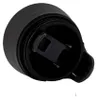 Close-up view of the inside of a black thermos lid with a flip-top mechanism. Anteprima dell’immagine prodotto