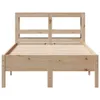 vidaXL Massivholzbett ohne Matratze 120x200 cm Kiefernholz Produktbild-Vorschau 3