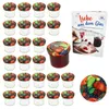 sada 25 sklenic na zavařování 125 ml TO66 víčko na ovoce Náhled obrázku produktu 1