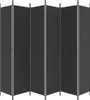 A black folding screen is shown against a white background. Podgląd zdjęcia produktu