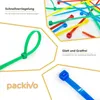 packivo Kabelbinder Industriequalität Farbauswahl - 200mm x Produktbild-Vorschau 5