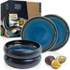 Famanu Suppenteller-Set 4-teilig für 4 Personen - Blau Produktbild-Vorschau 2