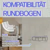 2 stuks boogvormige eindstukken voor 2 meter rails voor Productafbeelding-voorbeeld 6