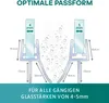 Duschdichtung 2x - Verlängerter Wasserabweiser - Ideale Produktbild-Vorschau 4