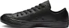 A side view of a black leather Converse Chuck Taylor All Star low-top sneaker. Náhled obrázku produktu