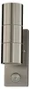 Lindby Außenwandleuchte Eyrin, Höhe 22 cm, Edelstahl, Produktbild-Vorschau 3