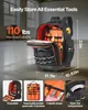 Zaino porta attrezzi VEVOR con ruote, portata 50 kg, 72 Anteprima dell’immagine prodotto 2