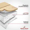 Diagram showing the layered construction of a car seat cover. Produktbild-Vorschau