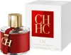 A bottle of Carolina Herrera CH Eau De Toilette and its packaging are displayed against a white background. Produktbild-Vorschau