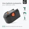 CELLONIC 2x Batterie pour Outil Compatible avec AEG BS 14 Voir les images du produit 5