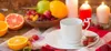 Porcelanowy Dzbanek 450ml z Filiżanką i Podstawką Elegancki Podgląd zdjęcia produktu 15
