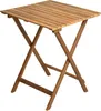 A wooden folding table on a white background. Produktbild-Vorschau
